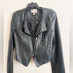Studded Leather Jacket